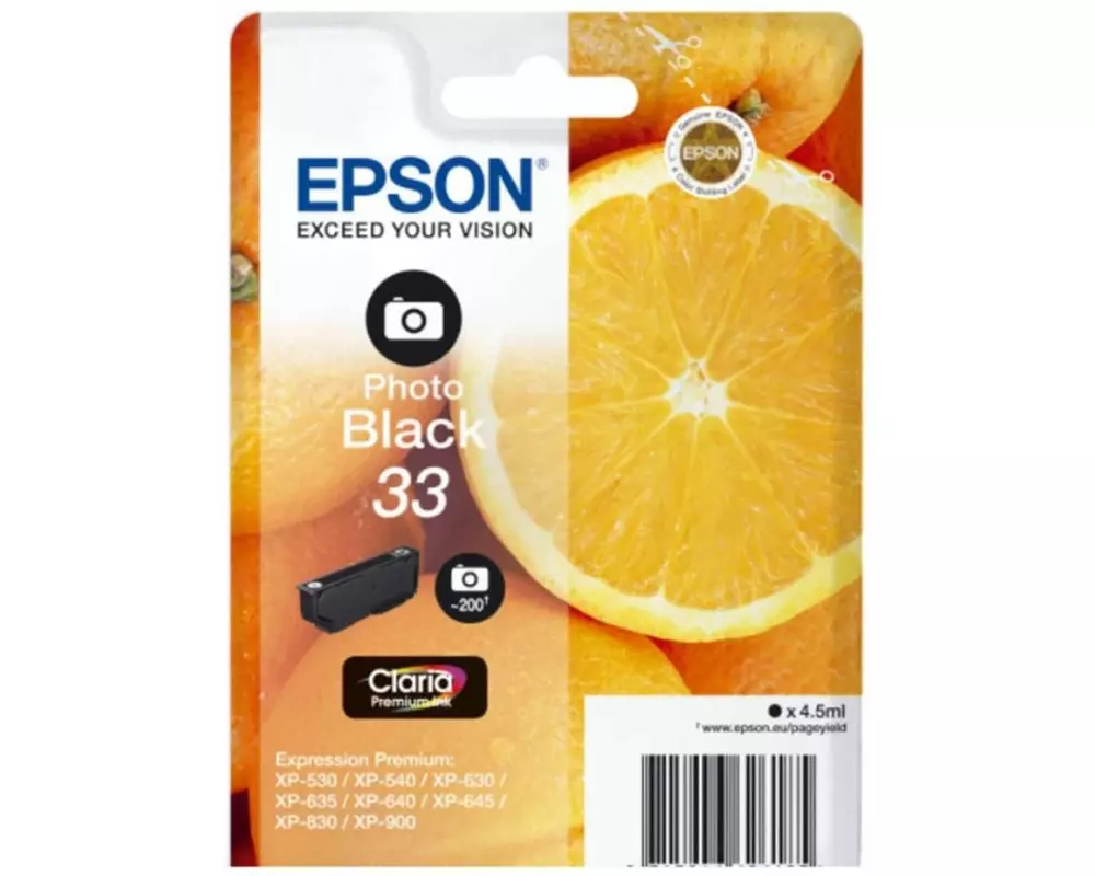 Epson Tinte 33 / T33414012 Photo Black