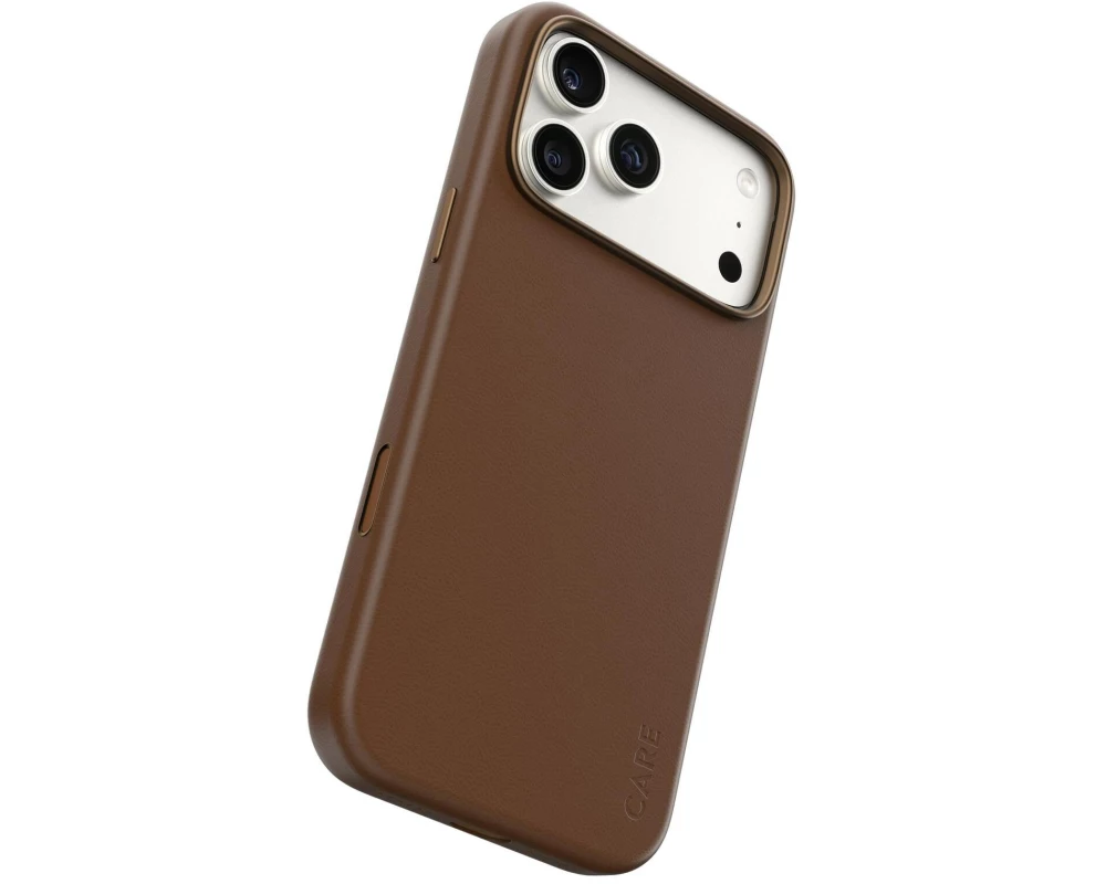 CARE Back Cover Solo für iPhone 17 Pro Max Braun