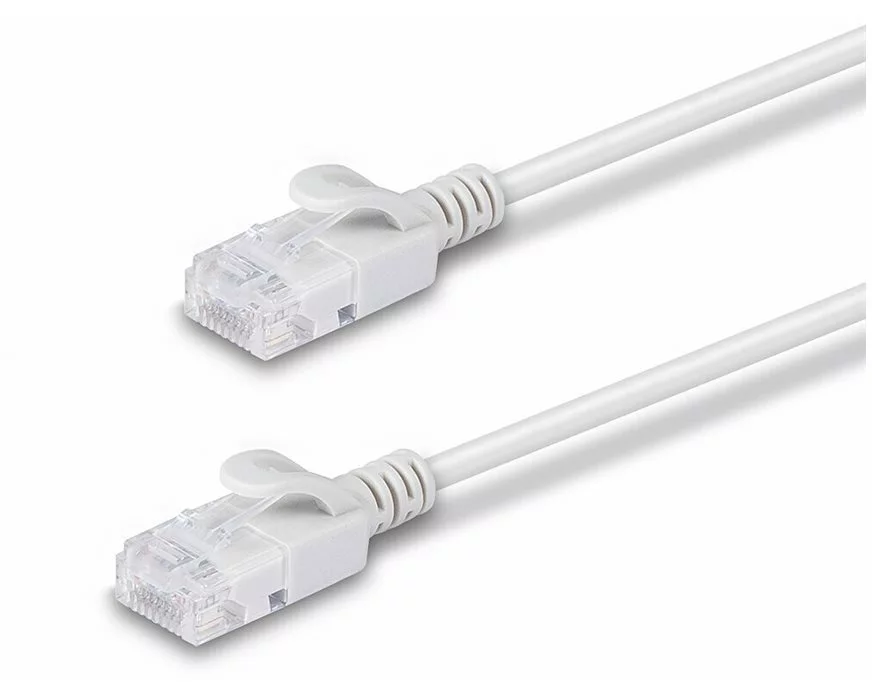 LINDY 5m Cat.6A U/UTP, Ultra Slim, Network Cable, Grey