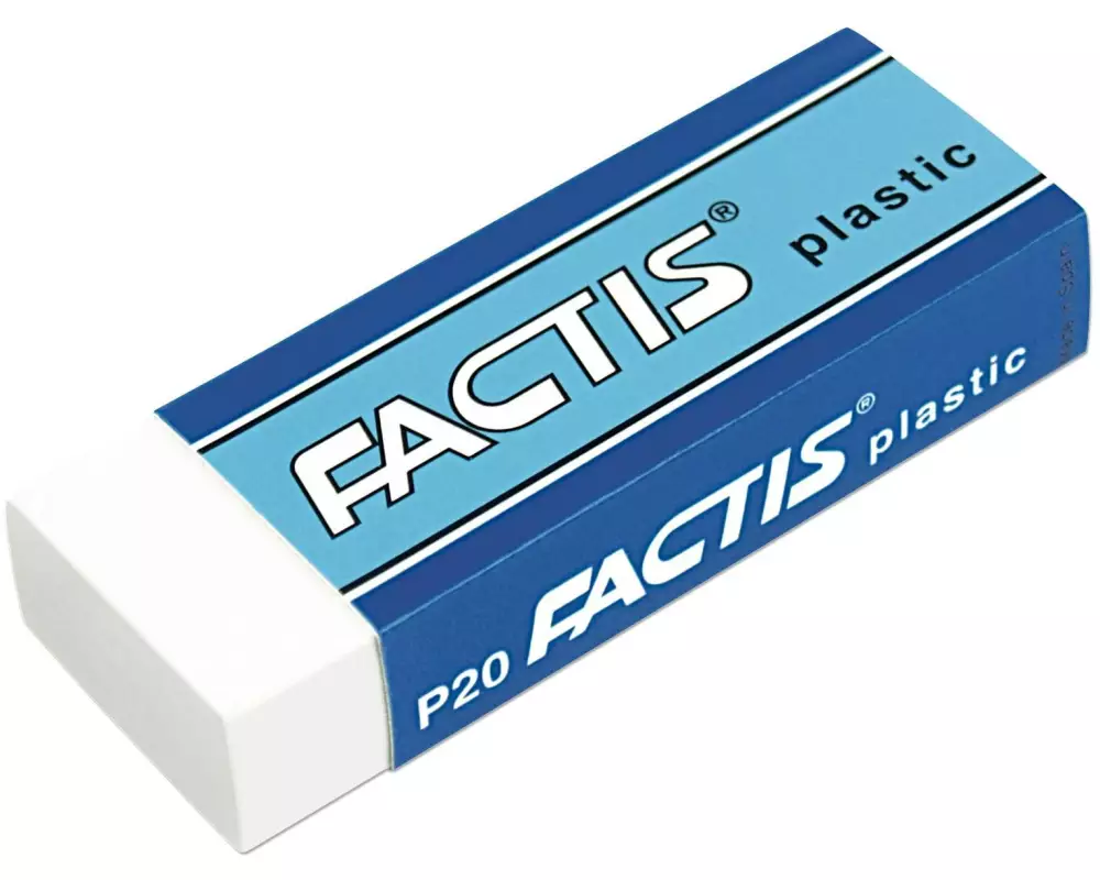 Factis Radiergummi P20 Weiss