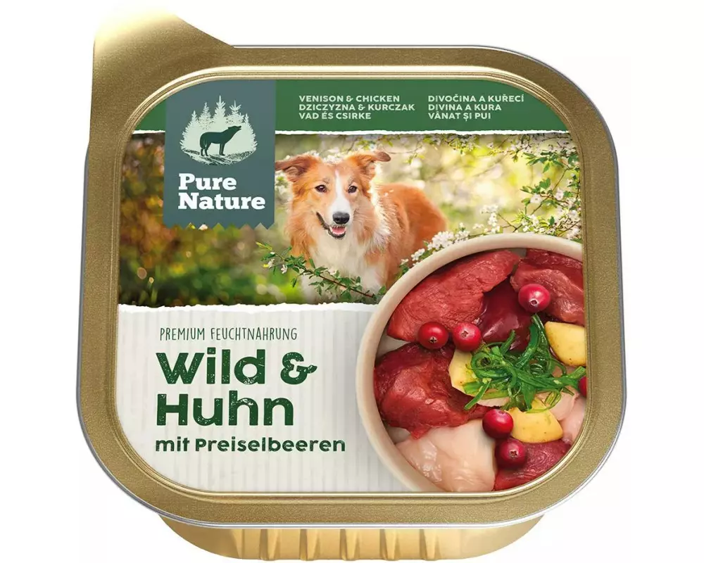 Pure Nature Nassfutter Wild&Huhn, 150 g