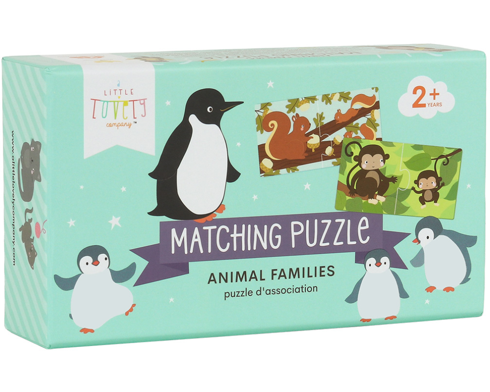 ALLC Puzzle PGMPAN11 Animal Family 20-teilig