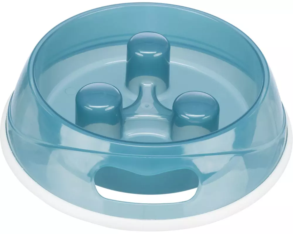 Trixie Kunststoffnapf Slow Feed 1.5 l / ø 27 cm