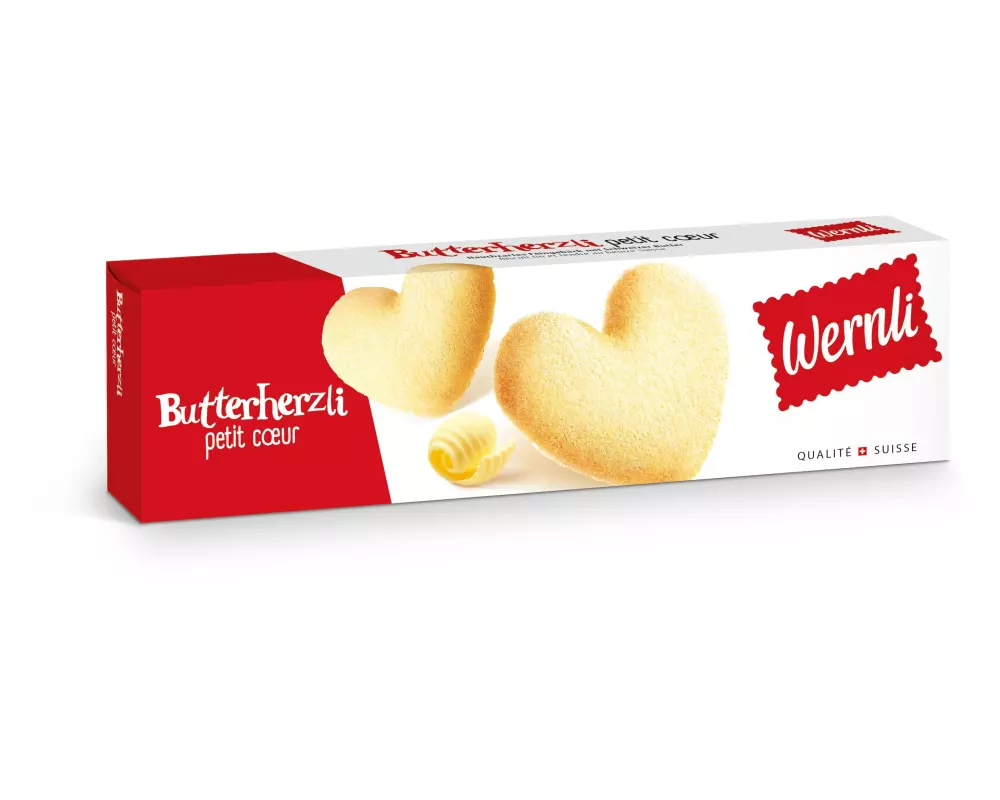 Wernli Guetzli Butterherzli 100 g