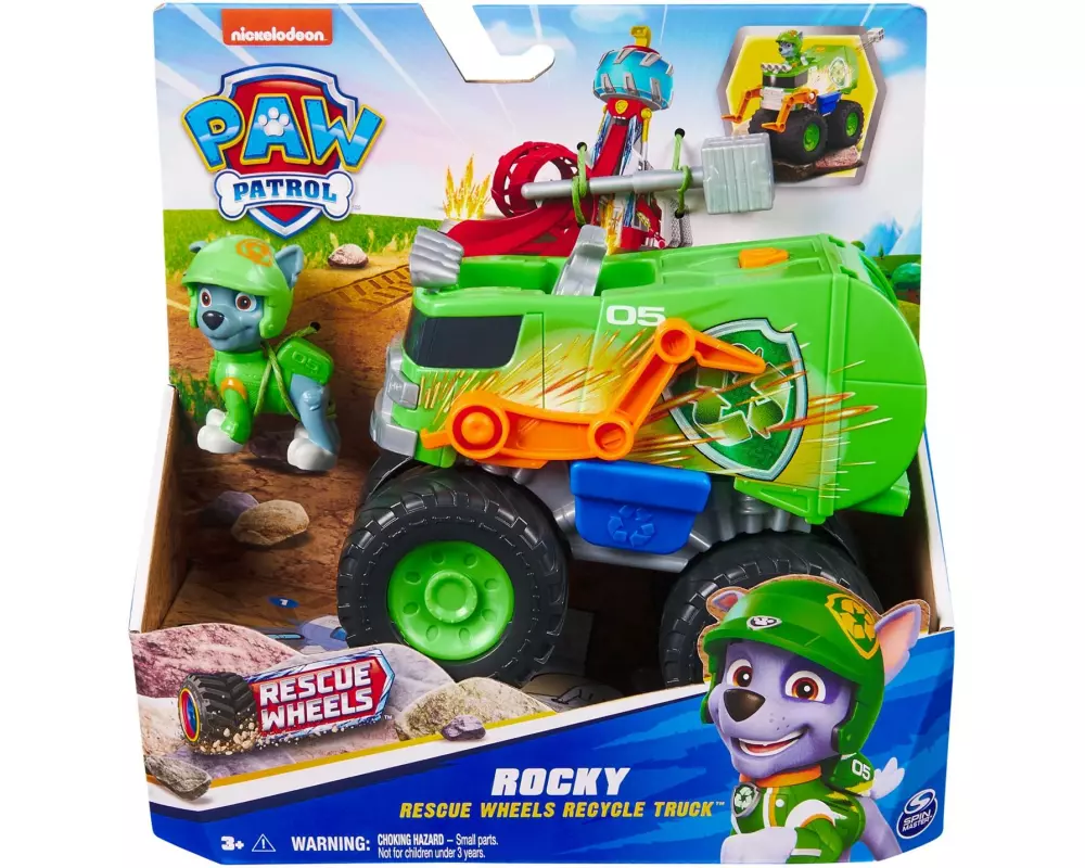 Spinmaster Paw Patrol Rescue Wheels Rocky