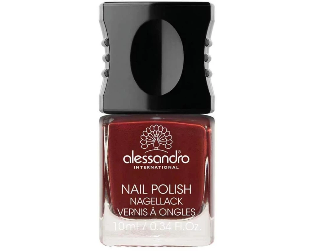alessandro Nagellack 124 Shiny Aubergine