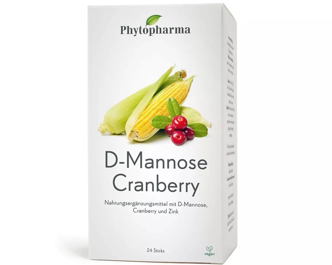 Phytopharma D-Mannose Cranberry 24 Sticks