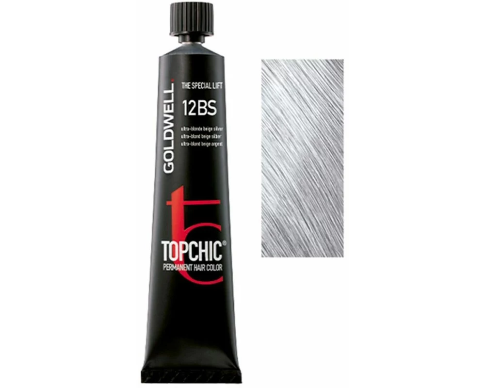 GOLDWELL Haarfarbe Topchic 12BS Ultra Blond Beige Silber 60 ml 60 ml