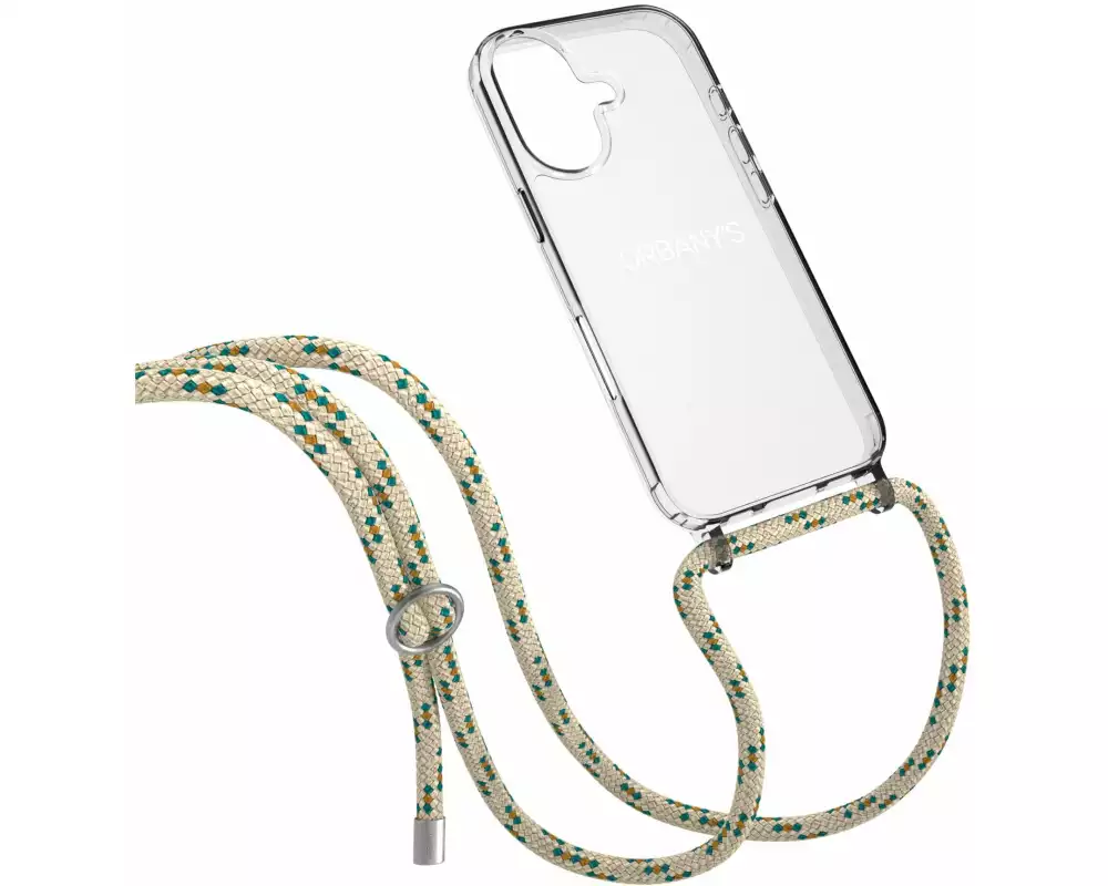 Urbany's Necklace Case FAR AWAY iPhone 17 Silber Ring