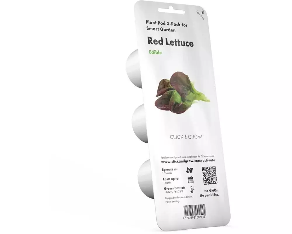Click and Grow Samen Roter Kopfsalat 3er-Pack