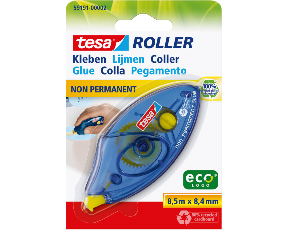 TESA Einweg-Kleberoller 591910000 8,4mmx8,5m non-perm.