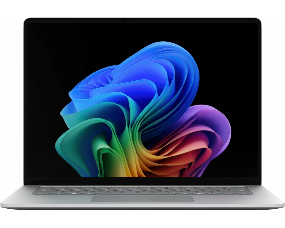 MICROSOFT Surface Laptop 8, Qualcomm Snapdragon X2 Elite M12, 15 inch, 32GB, 1TB, W11P, Platinum, Switzerland