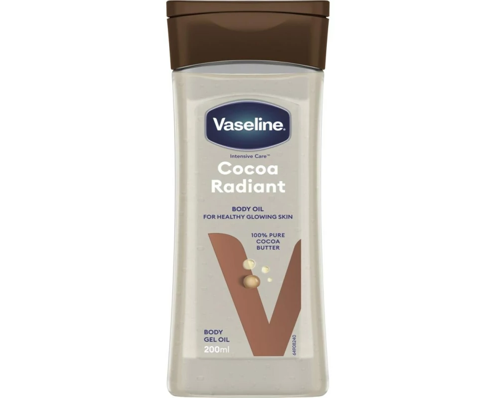 Vaseline Body Oil Cocoa Radiant 200 ml
