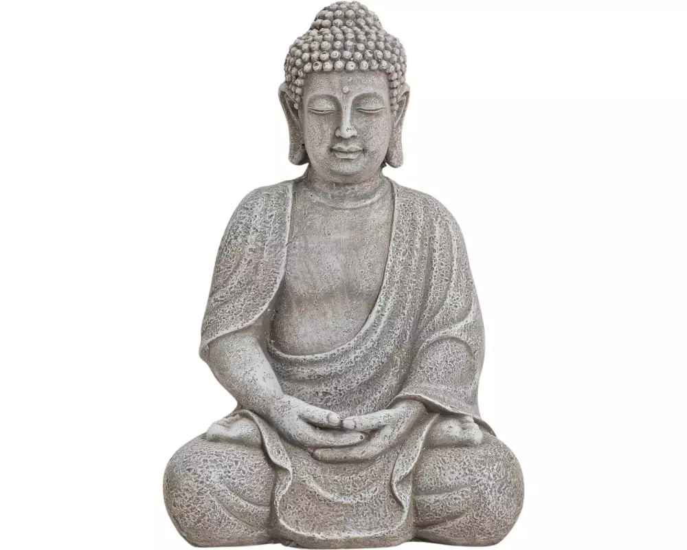 G. Wurm Dekofigur Buddha sitzend