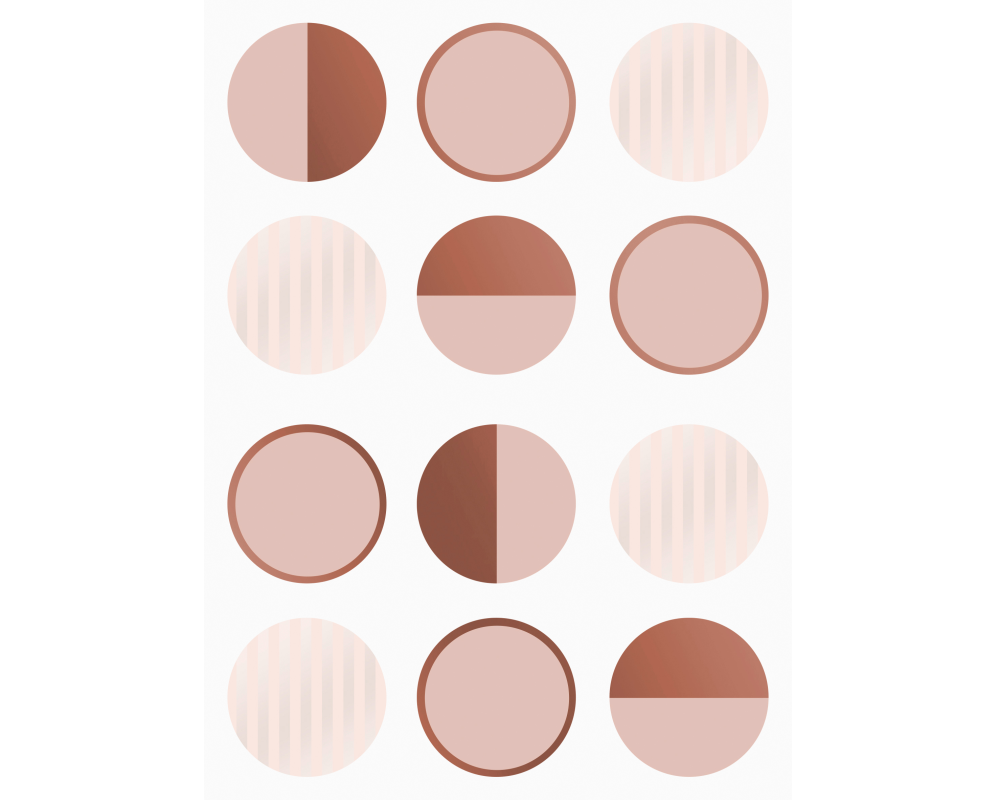 STEWO Sticker Paro 2582996598 4 Blatt à 12 Stickers