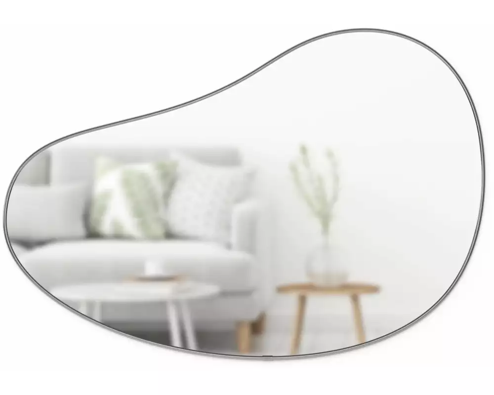 Umbra Spiegel Hubba Pebble 61 x 91 cm, Schwarz