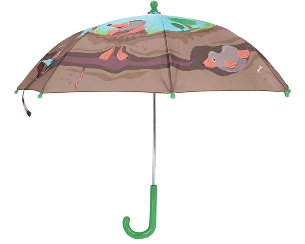 Esschert Design Schirm Maulwurf Mehrfarbig