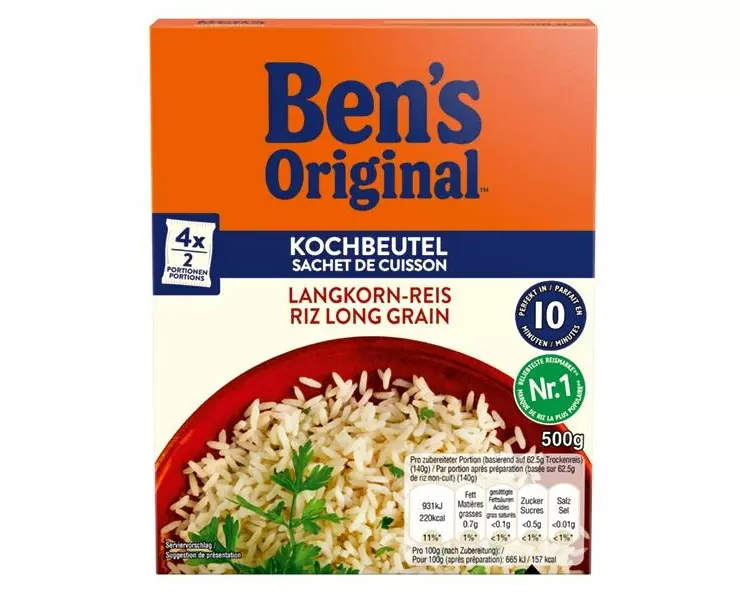 Ben's Original Reis  Langkorn 500 g