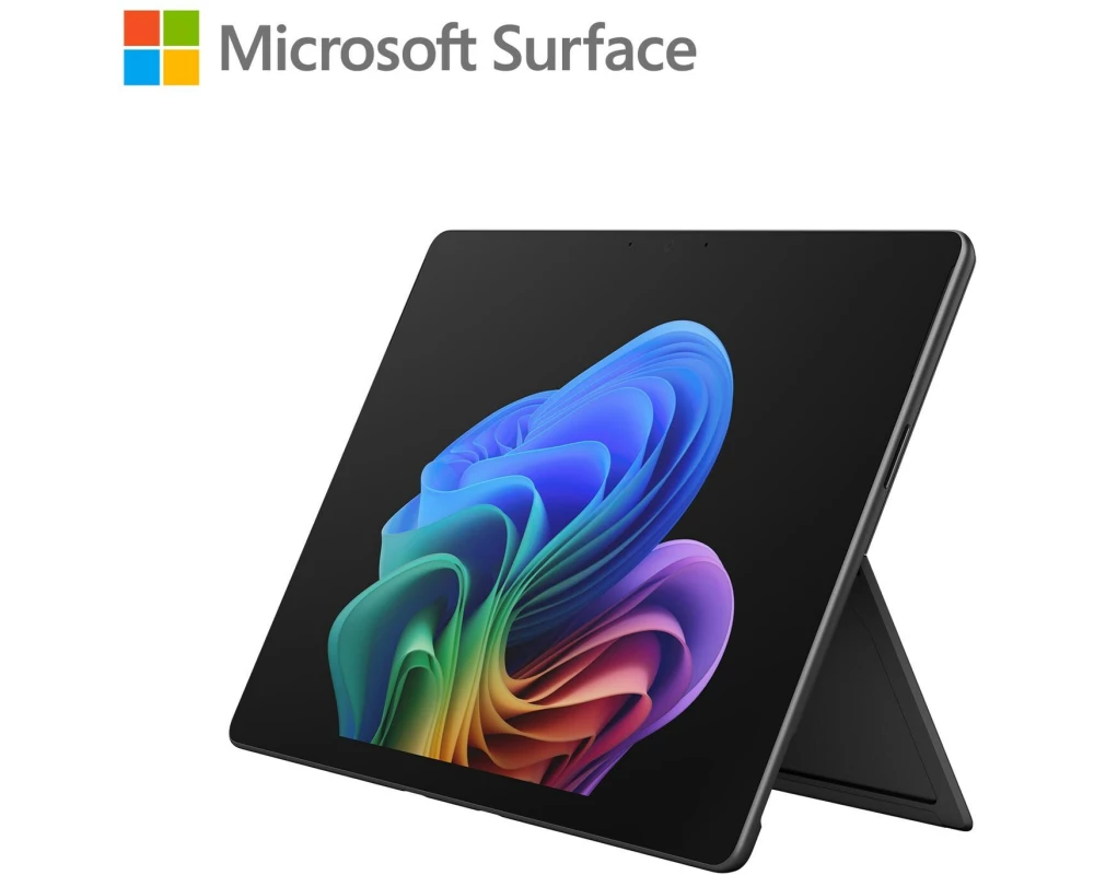 MICROSOFT Surface Pro 11, Copilot+ PC, 33,02cm 13Zoll Touch, Qualcomm Snapdragon X Plus, 16GB, 512GB SSD, W11H, Schwarz, Non-PSU