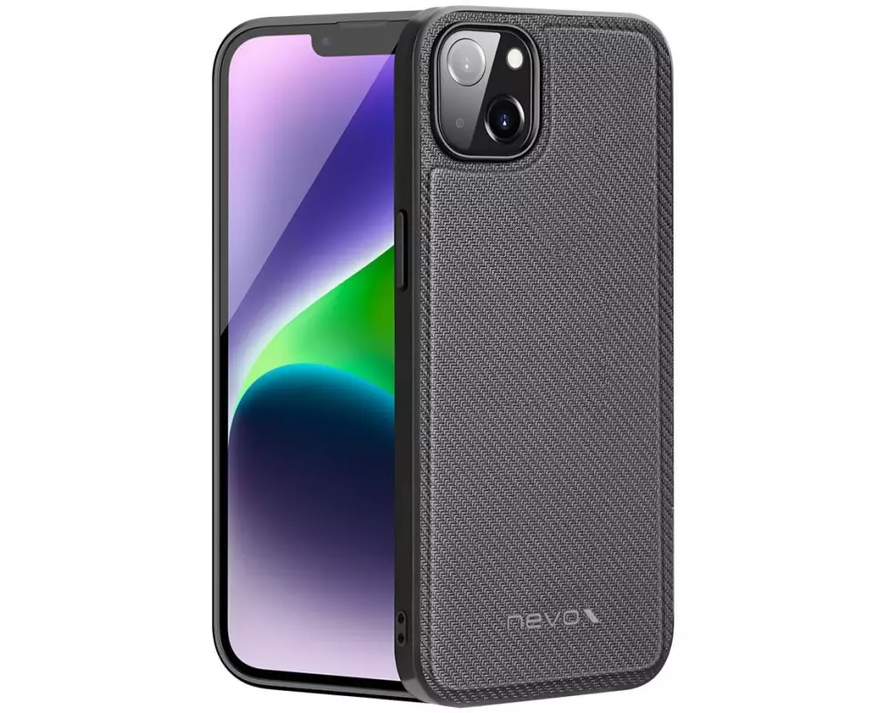 Nevox Back Cover StyleShell Nylo iPhone 15 Plus Schwarz