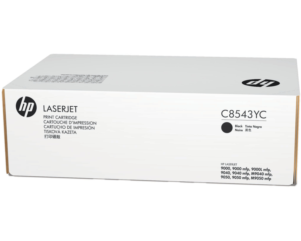 HP Toner-Modul Contract schwarz C8543YC LaserJet 9000 41'500 Seiten