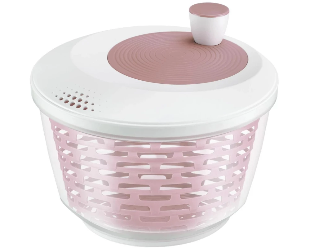 Westmark Salatschleuder Spinderella 23.5 cm, Rosa