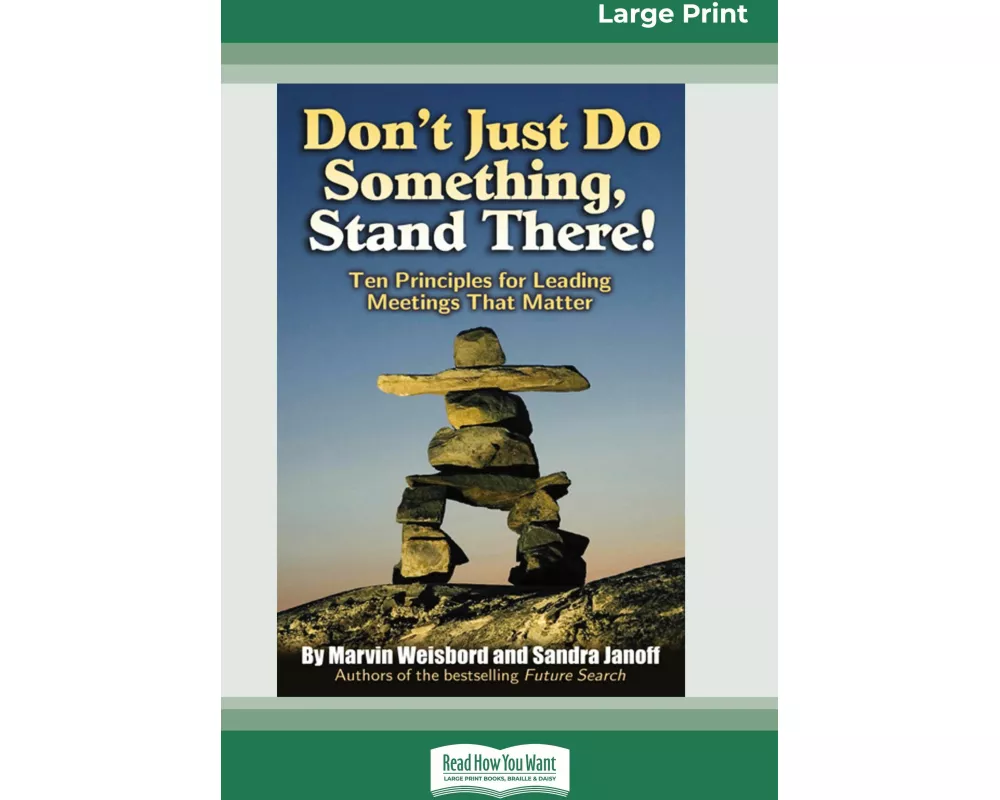 Don't Just Do Something, Stand There!