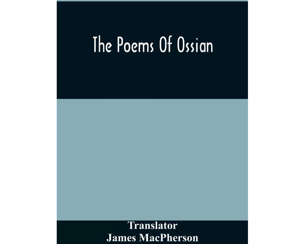The Poems Of Ossian