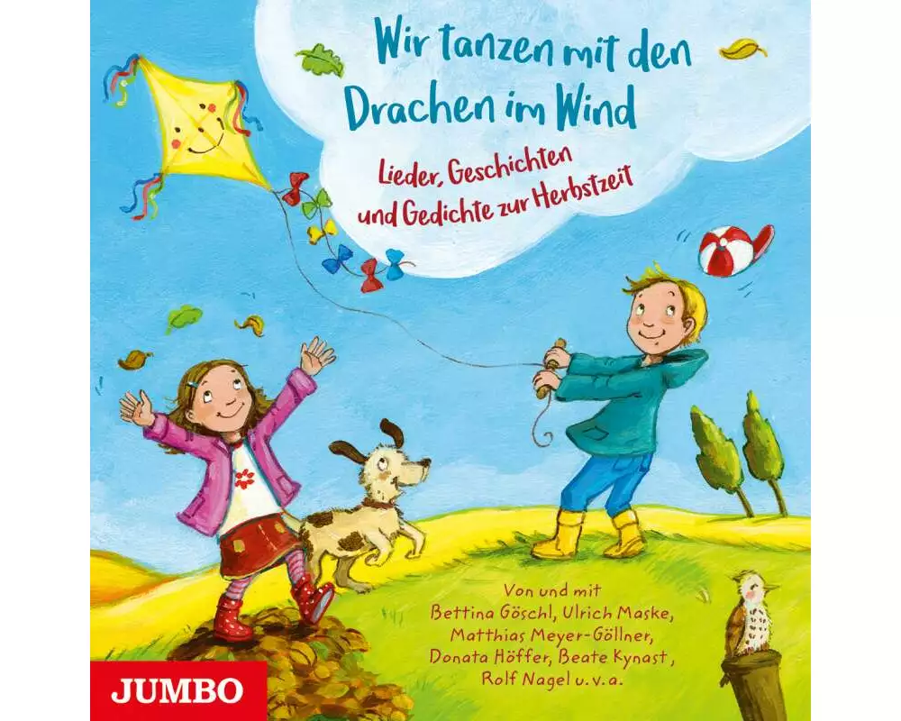 Wir tanzen mit den Drachen im Wind