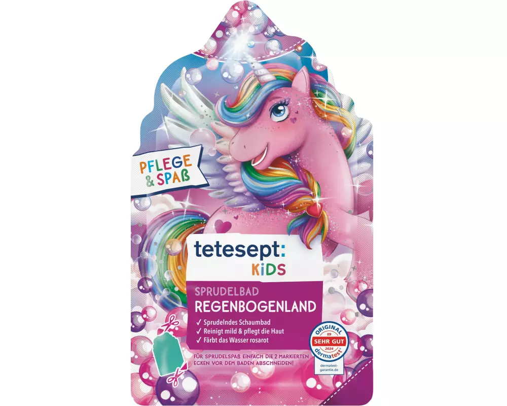 tetesept Kinder Sprudelbad Regenbogenland 40 g