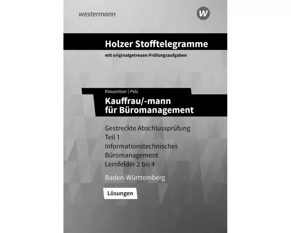 Holzer Stofftelegramme Baden-Württemberg – Kauffrau/-mann für Büromanagement