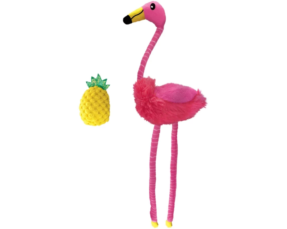 Kong Cat Tropics Flamingo 2-PK, 29.2 x 3.2 x 14 cm