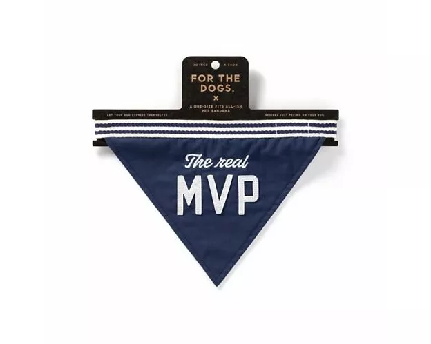The Real MVP Dog Bandana