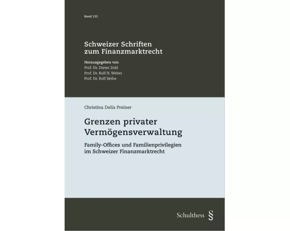 Grenzen privater Vermögensverwaltung