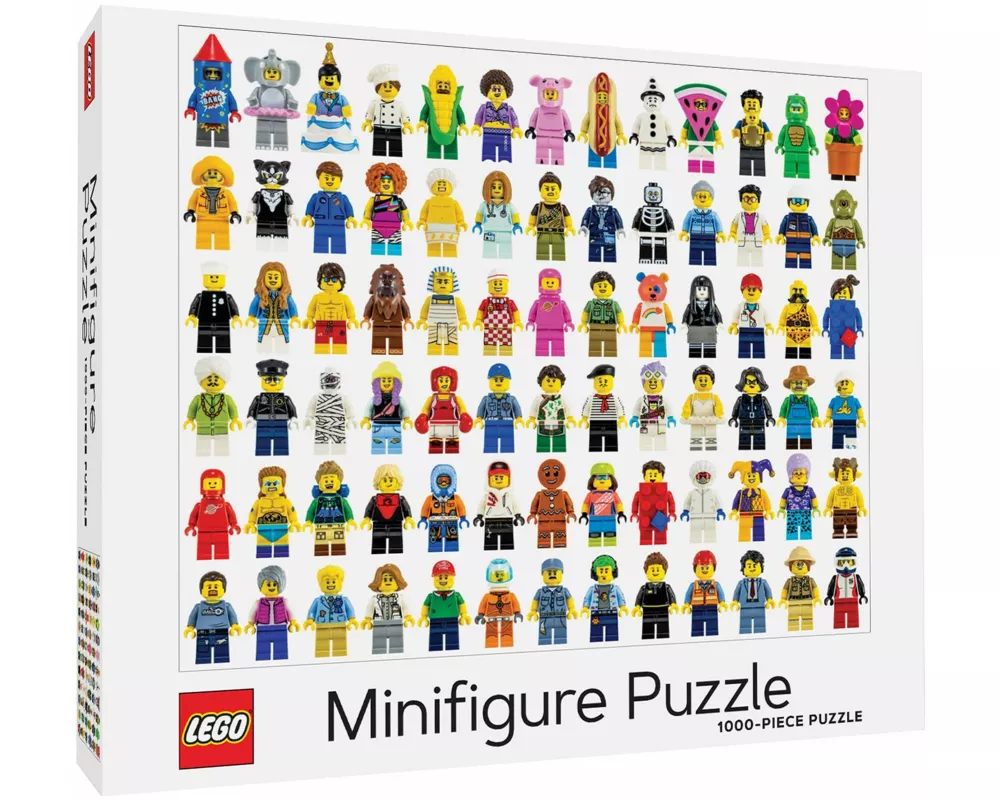 LEGO Minifigure 1000-Piece Puzzle