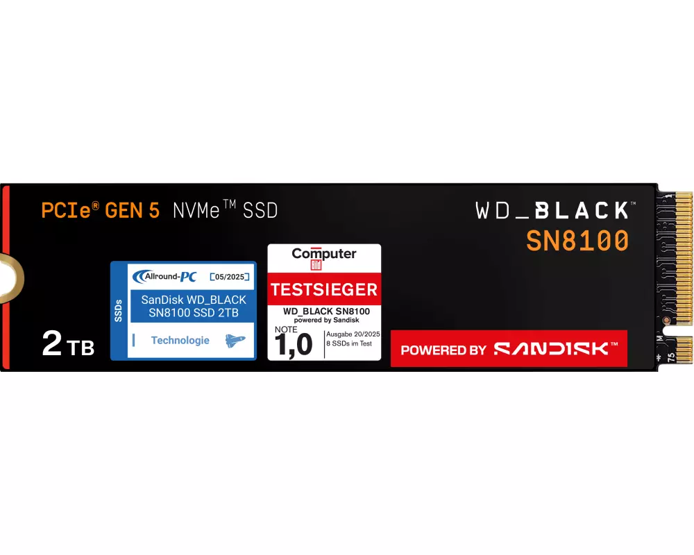 WD BLACK SN8100 SED ATA
