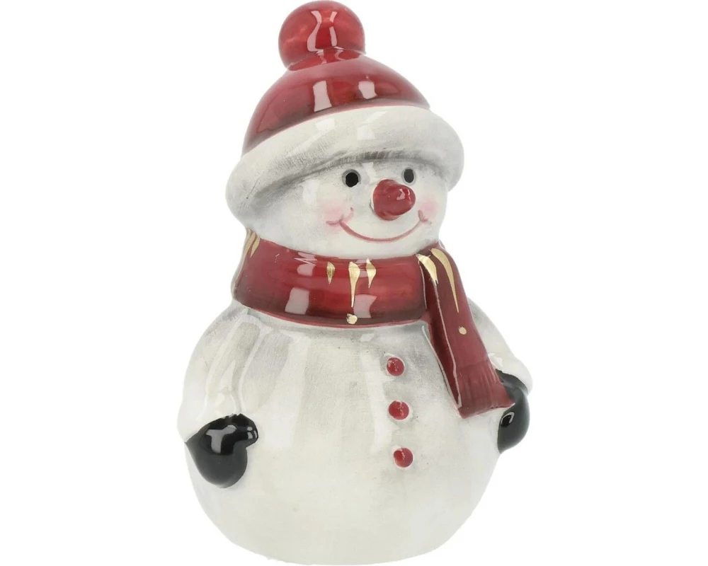 G. Wurm Weihnachtsfigur Schneemann 5 x 9 x 5 cm