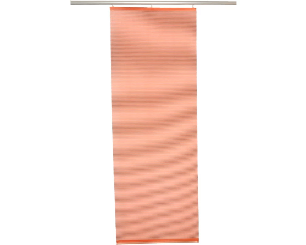 Hubatka Flächenvorhang Uni 60 cm x 240 cm, Terracotta