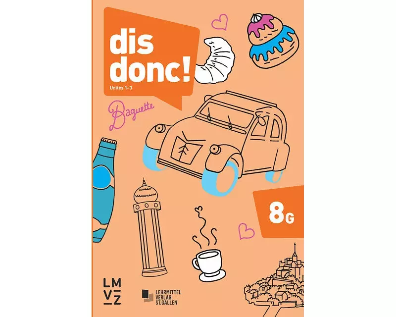 dis donc! 8 / Arbeitsbücher 1 und 2 mit Lösungen - Grundniveau