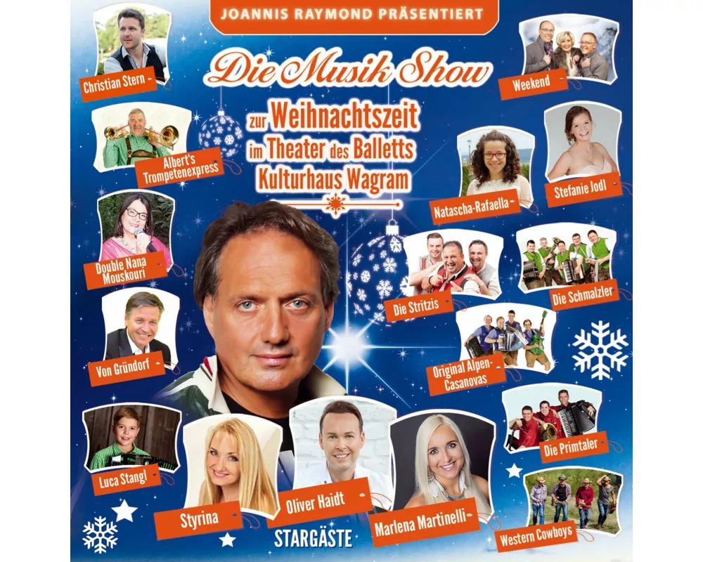 Die Musikshow zur Weihnachtszeit,Joannis Raymond