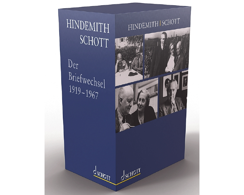 Hindemith - Schott. Der Briefwechsel