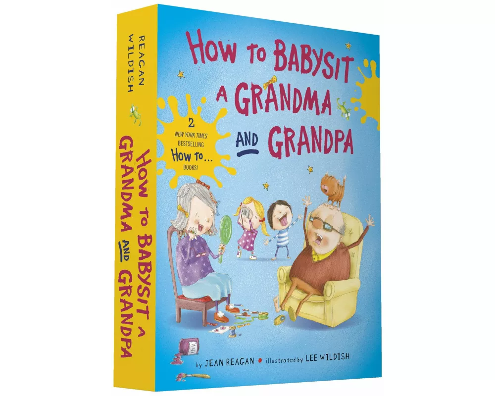 How to Babysit a Grandma and Grandpa Board Book Boxed Set