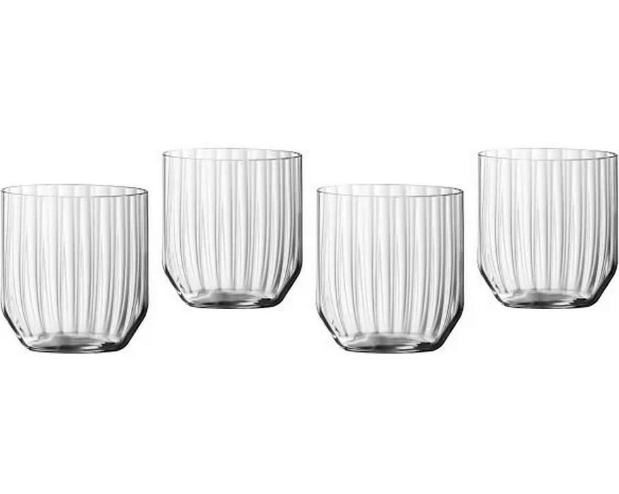 Spiegelau Cocktailglas Linear 445 ml, 4 Stück, Transparent