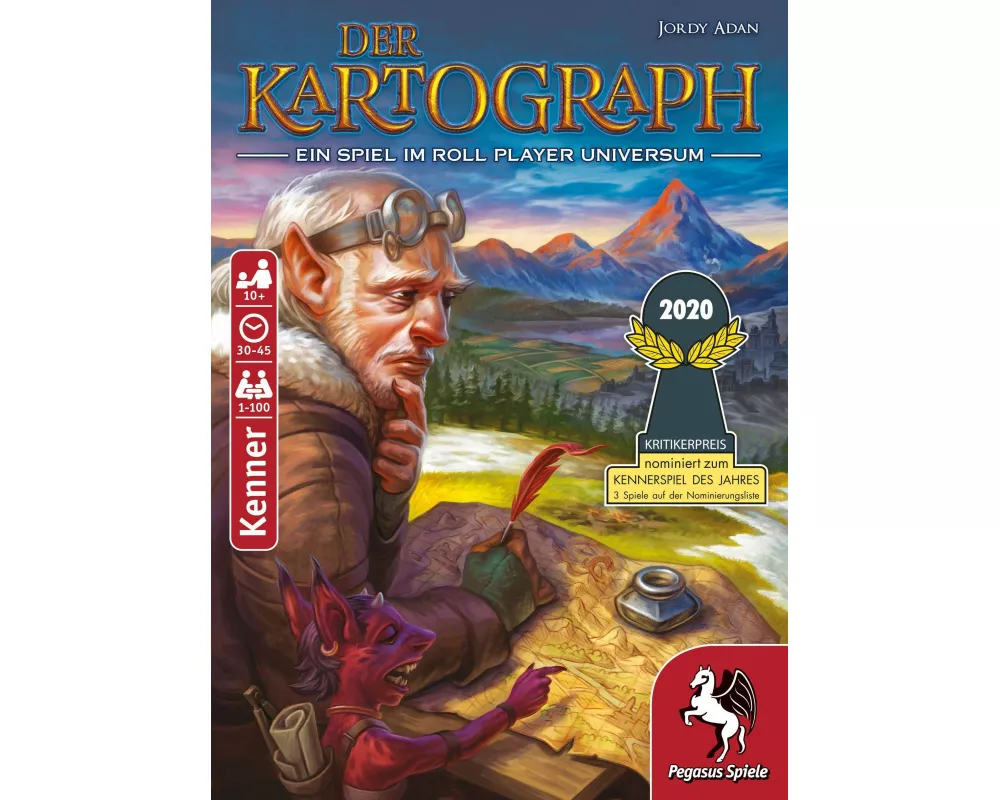 Der Kartograph *Nominiert Kennerspiel des Jahres 2020*