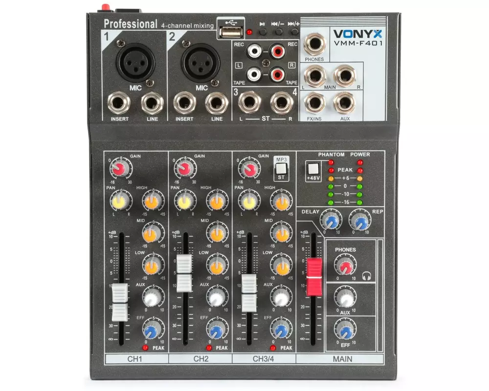 Vonyx Mischpult VMM-F401