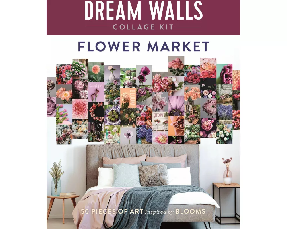 Dream Walls Collage Kit: Flower Market