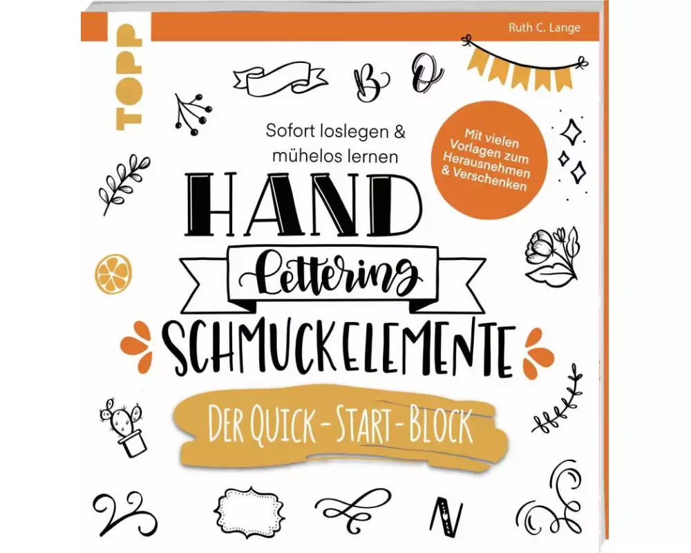 Handlettering Schmuckelemente. Der Quick-Start-Block