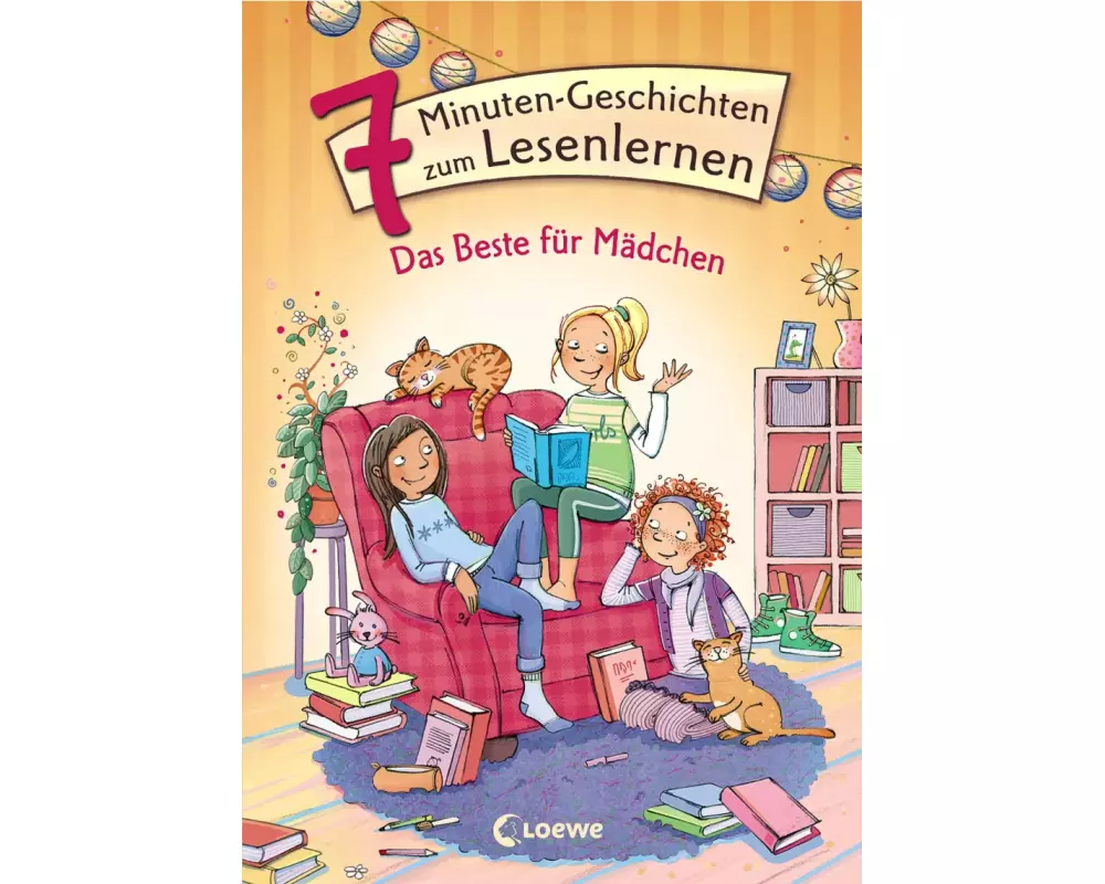 Leselöwen - Das Original - 7-Minuten-Geschichten zum Lesenlernen - Das Beste für Mädchen