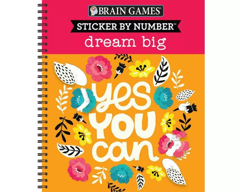 Sticker by Number: Dream Big
