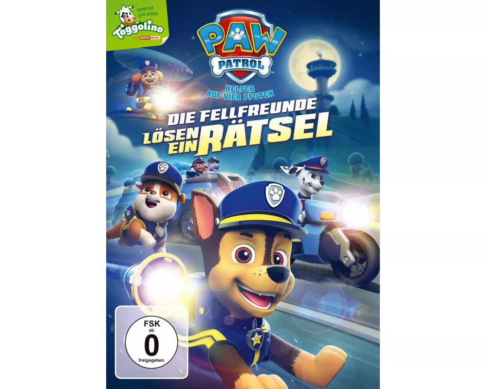 Paw Patrol: Die Fellfreunde lösen ein Rätsel